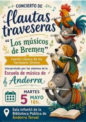 CONCIERTO DE FLAUTAS TRAVESERAS  �LOS M�SICOS DE BREMEN�