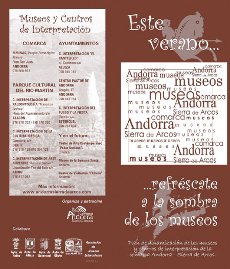Plan de dinamizaci�n de museos y centros de interpretaci�n