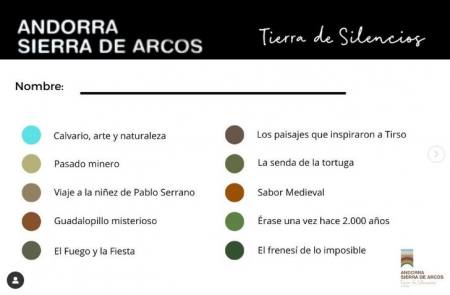 Buscamos a los Embajadores de Andorra Sierra de Arcos 