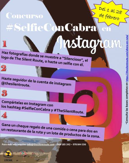 CONCURSO #SELFIECONCABRA EN INSTAGRAM