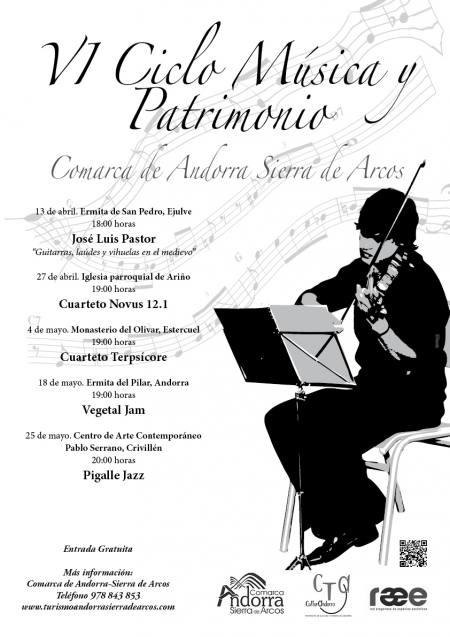 EL VI CICLO M�SICA Y PATRIMONIO SE INICIA CON UN CONCIERTO DE M�SICA MEDIEVAL EN EJULVE.