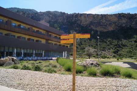 A punto de finalizar los trabajos de se�alizaci�n del nuevo GR 262 (parque cultural del r�o Mart�n) en su tramo de la Comarca Andorra-Sierra de Arcos