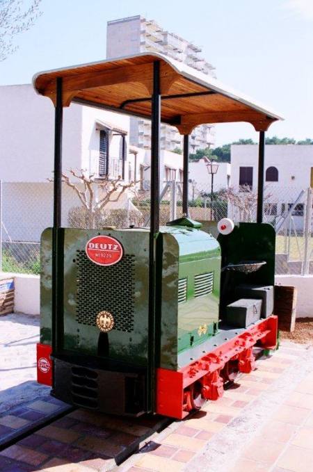 Ya est� en el Pozo de San Juan en Andorra la locomotora DEUTZ