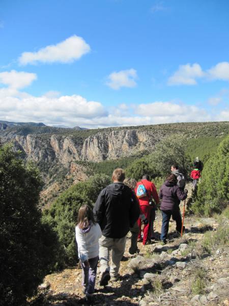 Editado el mapa de rutas senderistas y BTT de la Comarca